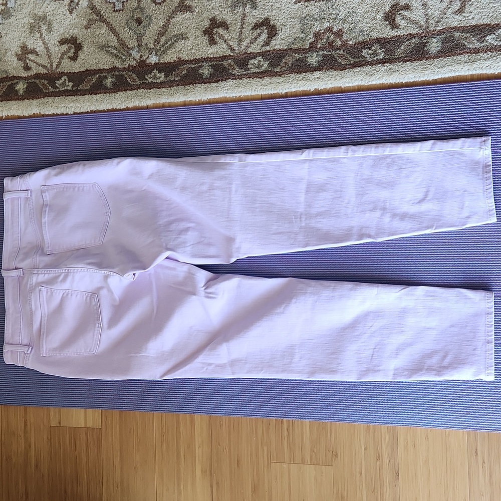 Talbots Slim Ankle Jean 6 Lavendar Lilac Pastel Purple Spring Summer - Picture 2 of 3